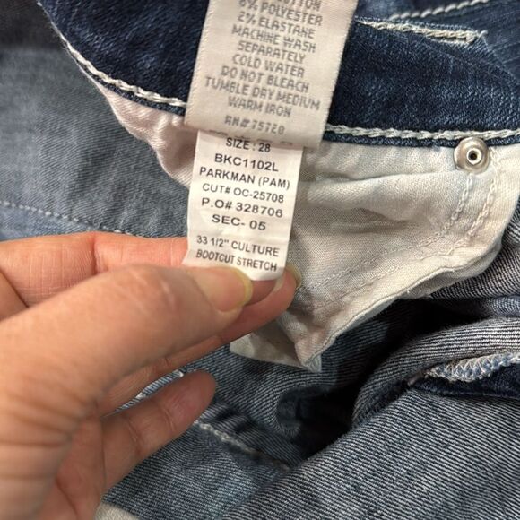BKE Culture Denim Women's Jeans Bootcut size 28L - Picture 9 of 13